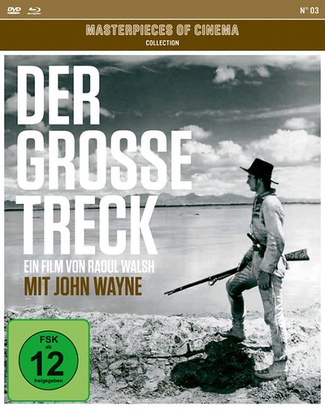 Der große Treck (OmU) (Blu-ray &amp; DVD &amp; Bonus-DVD), 1 Blu-ray Disc und 2 DVDs