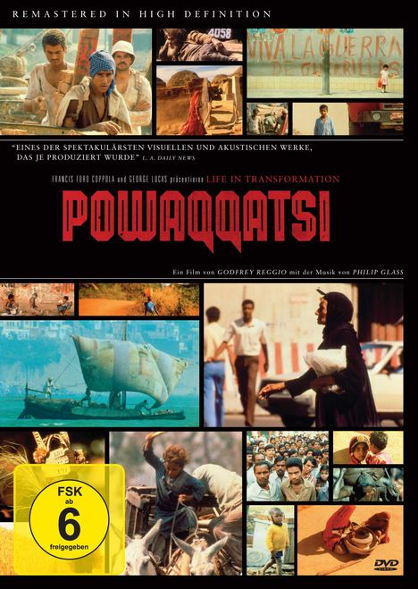Powaqqatsi (OmU), DVD