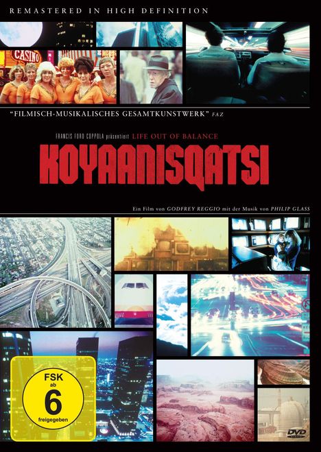 Koyaanisqatsi (OmU), DVD