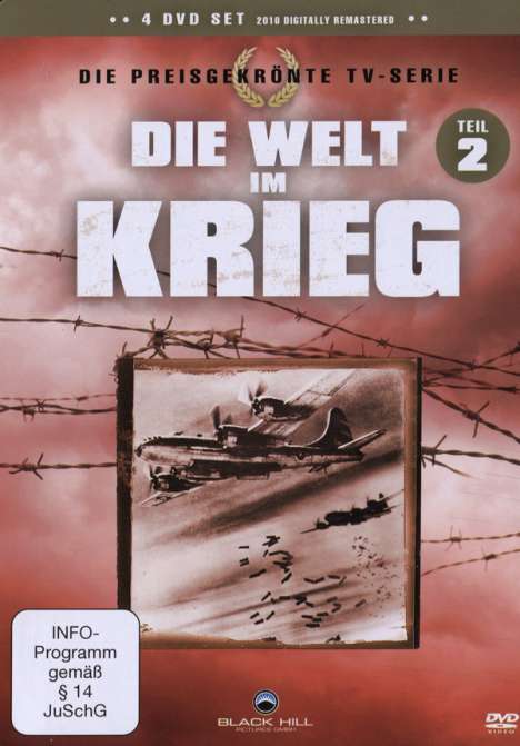 Die Welt im Krieg Teil 2, 4 DVDs