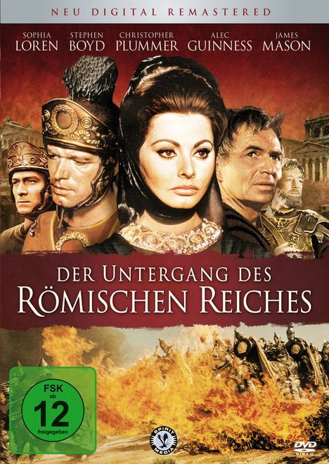 Der Untergang des römischen Reiches, DVD