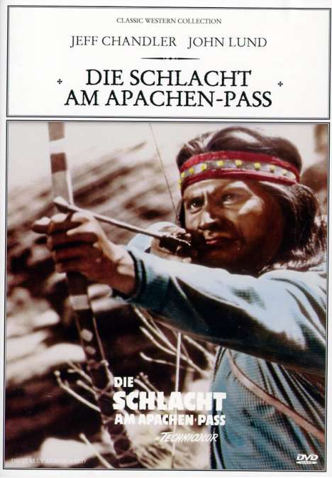 Die Schlacht am Apachen-Pass, DVD