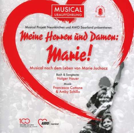Musical: Meine Herren und Damen: Marie!, CD