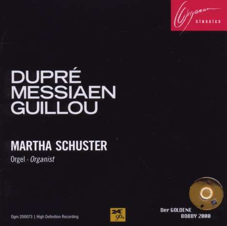 Martha Schuster,Orgel, CD