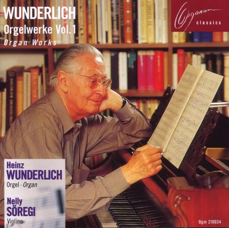 Heinz Wunderlich (1919-2012): Orgelwerke Vol.1, CD