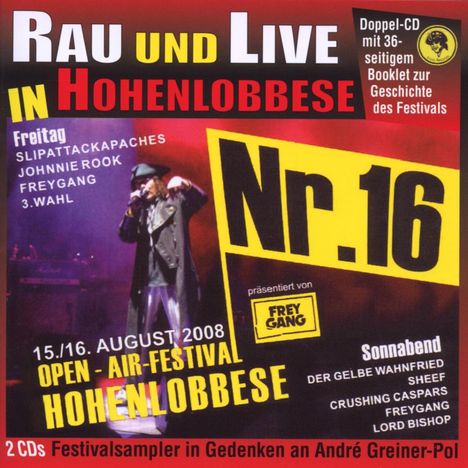 Rauh und Live in Hohenlobbese, 2 CDs