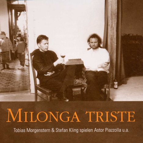 Tobias Morgenstern: Milonga Triste, CD