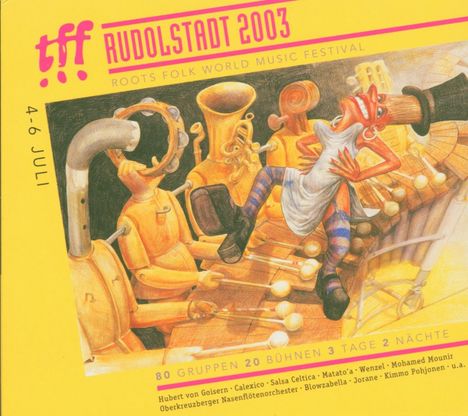TFF Rudolstadt 2003, CD