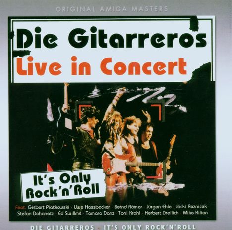 Giterreros: It's Only Rock'n Roll: Live, CD