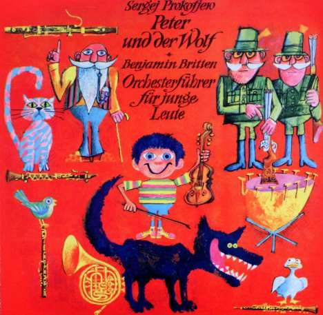 Serge Prokofieff (1891-1953): Peter und der Wolf op.87, CD