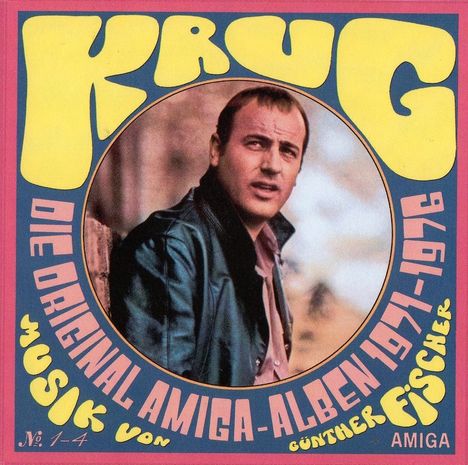 Manfred Krug: Amiga Vinyl-Box 1 - 4 (180g) (Limited Numbered Edition), 4 LPs