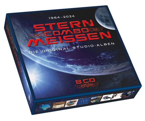 Stern-Combo Meißen: Die Original Studio Alben, 8 CDs