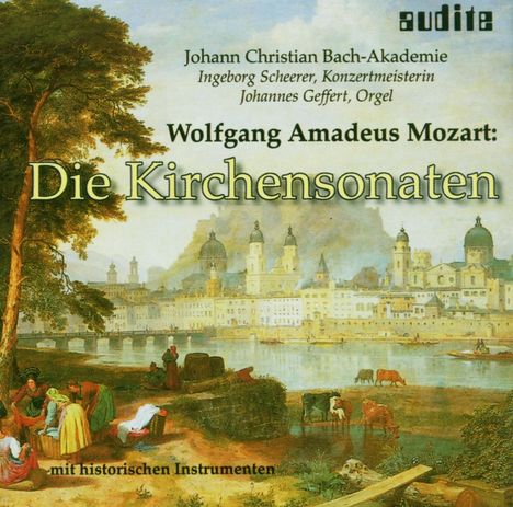 Wolfgang Amadeus Mozart (1756-1791): Kirchensonaten für Orgel &amp; Orchester Nr.1-17, CD