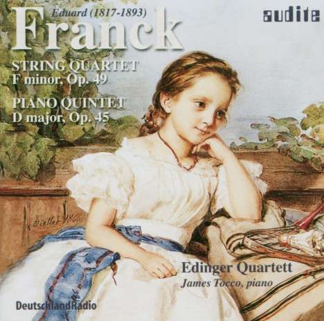 Eduard Franck (1817-1893): Streichquartett op.49, CD