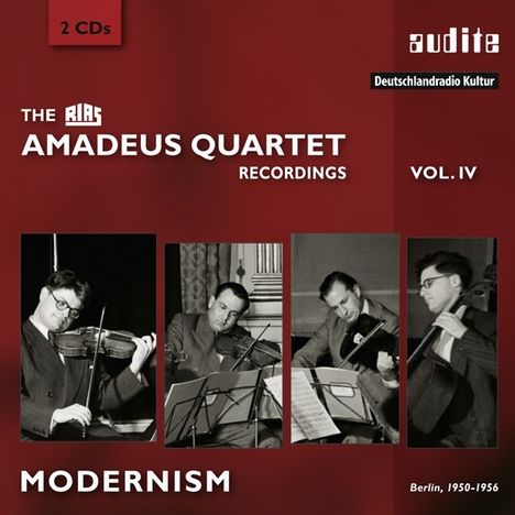 Amadeus Quartett - RIAS Recordings Vol.4, 2 CDs