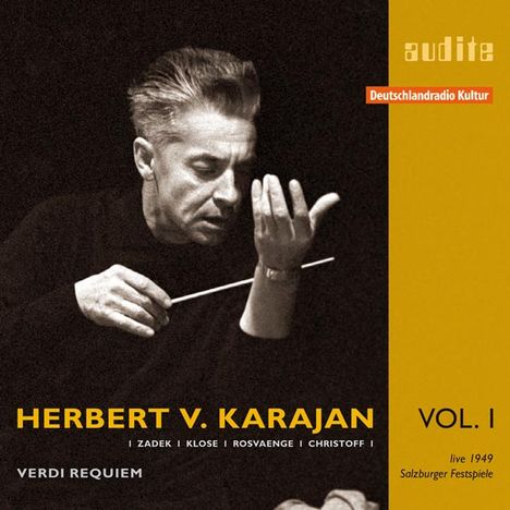 Herbert von Karajan - Audite-Edition Vol.1, 2 CDs