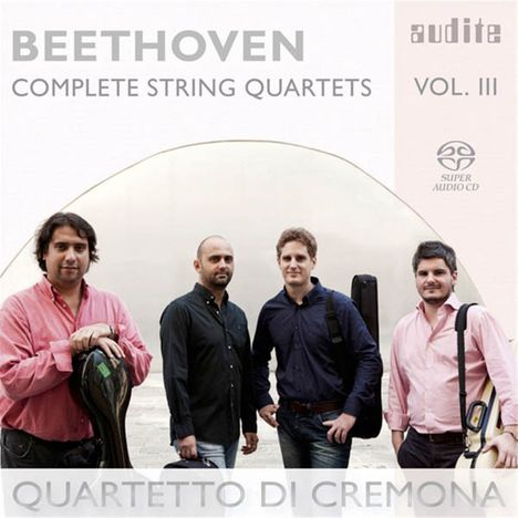 Ludwig van Beethoven (1770-1827): Sämtliche Streichquartette Vol.3, Super Audio CD