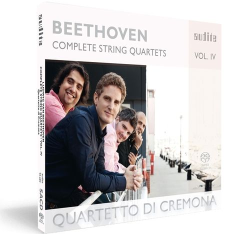 Ludwig van Beethoven (1770-1827): Sämtliche Streichquartette Vol.4, Super Audio CD