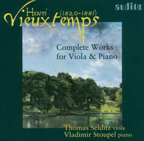 Henri Vieuxtemps (1820-1881): Werke für Viola &amp; Klavier, CD