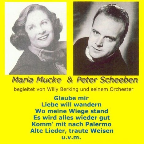 Maria Mucke &amp; Peter Scheeben: Maria Mucke &amp; Peter Scheeben, CD