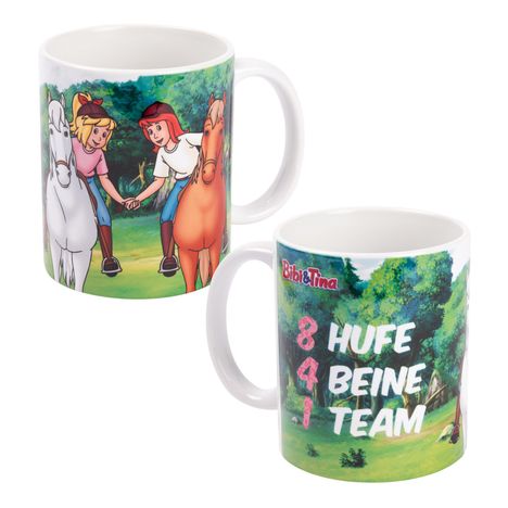 Tasse: Bibi &amp; Tina - 1 Team, Diverse