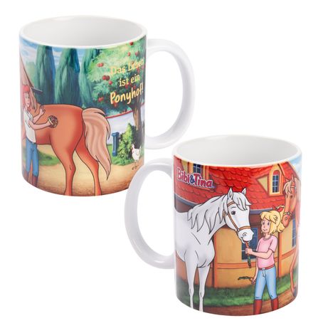 Tasse: Bibi &amp; Tina - Ponyhof, Diverse