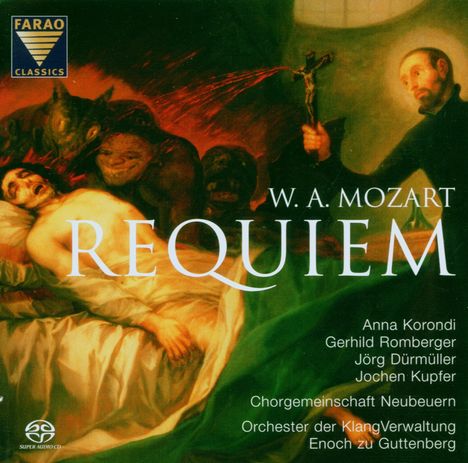 Wolfgang Amadeus Mozart (1756-1791): Requiem KV 626, Super Audio CD