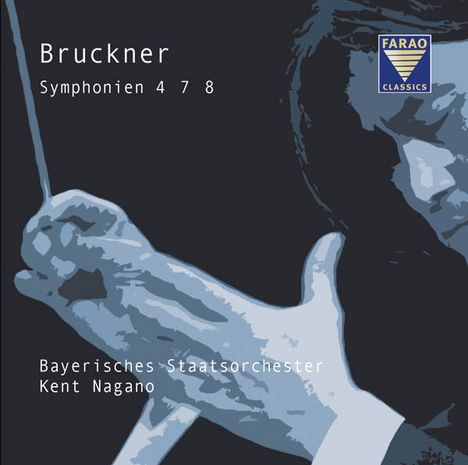 Anton Bruckner (1824-1896): Symphonien Nr.4,7,8, 4 CDs