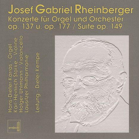 Josef Rheinberger (1839-1901): Orgelkonzerte Nr.1 &amp; 2 (opp.137 &amp; 177), 2 CDs