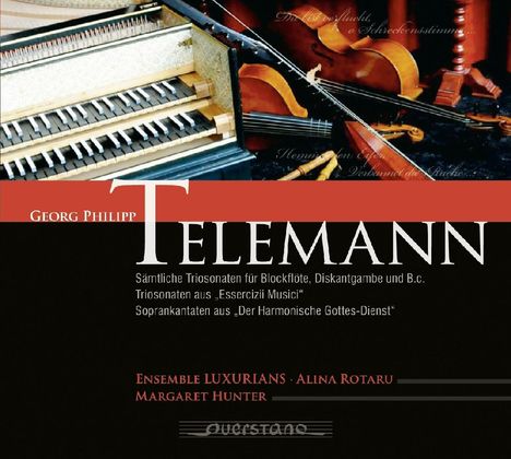 Georg Philipp Telemann (1681-1767): Triosonaten mit Blockflöte, CD