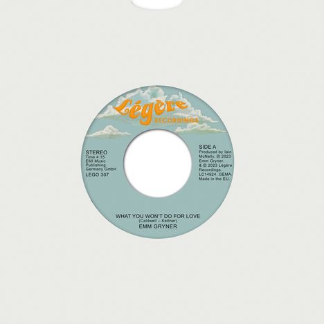Emm Gryner: What You Won't Do For Love (Limited Edition), Single 7"
