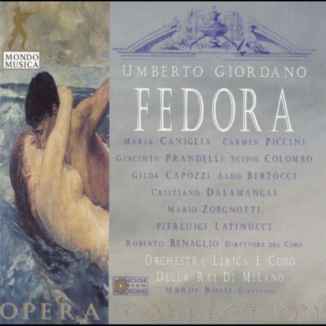 Umberto Giordano (1867-1948): Fedora, 2 CDs