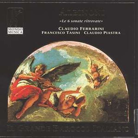 Tomaso Albinoni (1671-1751): Sonaten f.Flöte &amp; Cembalo Nr.1-6, CD
