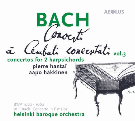 Johann Sebastian Bach (1685-1750): Cembalokonzerte Vol.3, Super Audio CD