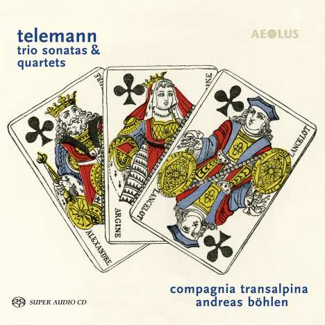Georg Philipp Telemann (1681-1767): Triosonaten &amp; Quartette, Super Audio CD