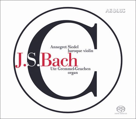 Johann Sebastian Bach (1685-1750): Werke für Violine &amp; Orgel, Super Audio CD