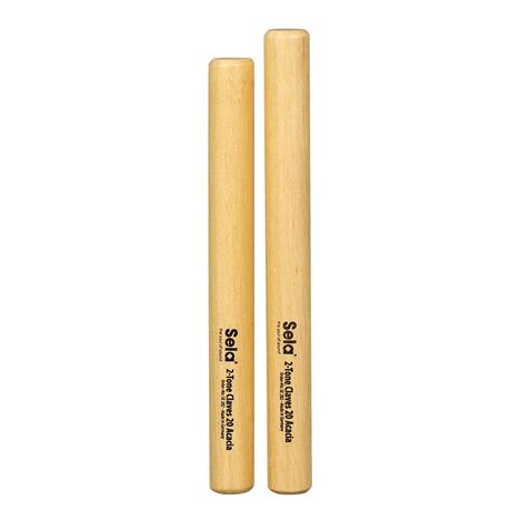 2-Tone Claves 20 Acacia, Diverse