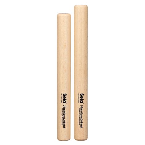 2-Tone Claves 20 Beech, Diverse