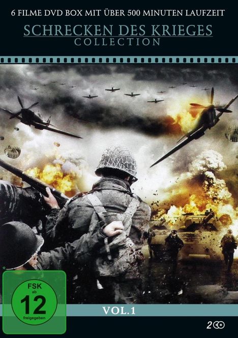 Schrecken des Krieges Collection Vol. 1 (6 Filme auf 2 DVDs), 2 DVDs