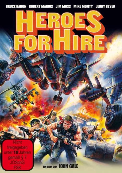 Heroes for Hire - Helden des Krieges, DVD