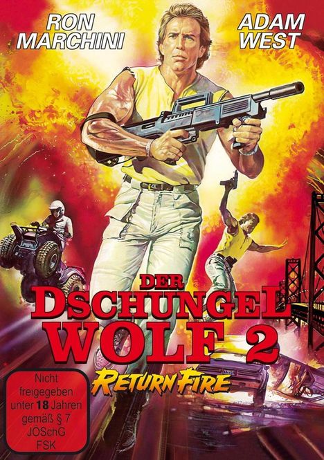 Der Dschungelwolf 2- Return Fire, DVD
