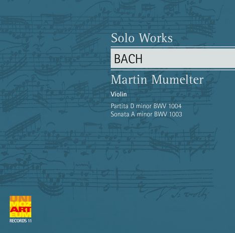 Johann Sebastian Bach (1685-1750): Sonaten &amp; Partiten für Violine BWV 1003 &amp; 1004, CD