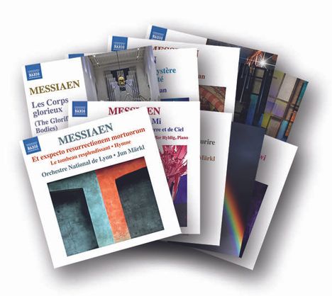 Olivier Messiaen (1908-1992): Olivier Messiaen (Naxos-Recordings / Exklusiv-Set für jpc), 10 CDs