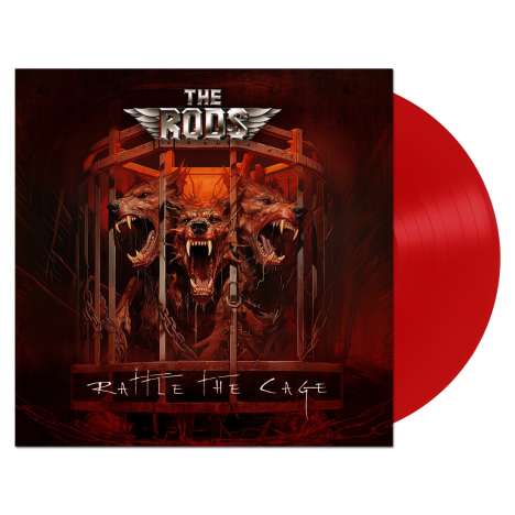 The Rods: Rattle The Cage (Limited Edition) (Red Vinyl), LP
