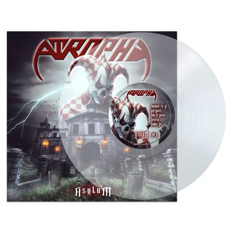 Atrophy: Asylum (Limited Edition) (Clear Vinyl), LP