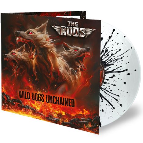 The Rods: Wild Dogs Unchained (Limited Edition) (Clear/Black Splatter Vinyl), LP