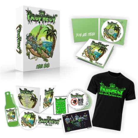 The Prophecy 23: Fresh Metal (Limited Boxset inkl. T-Shirt XL), 1 CD, 1 T-Shirt und 1 Merchandise