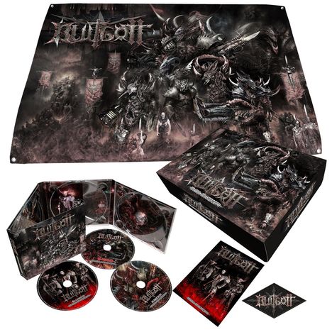 Blutgott: Dracul Drakorgoth (Ltd. Boxset), 3 CDs und 1 Merchandise