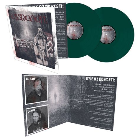 Eisregen: Grenzgänger (Limited Edition) (Green Vinyl), 2 LPs