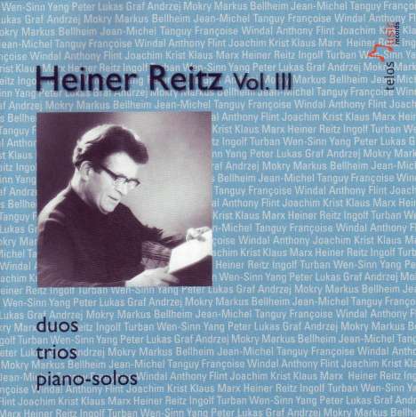 Heiner Reitz (geb. 1925): Kammermusik, CD